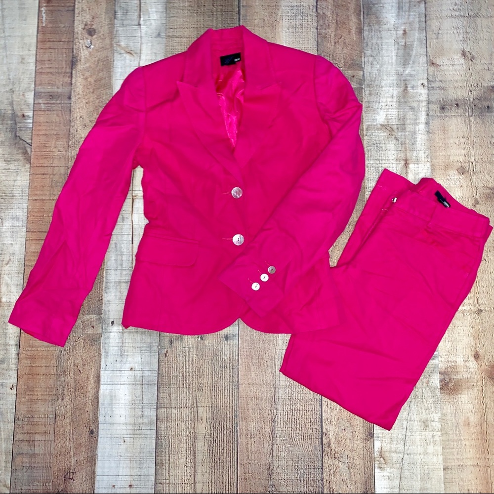 H&M | Hot Pink Pant Suit 2Piece
